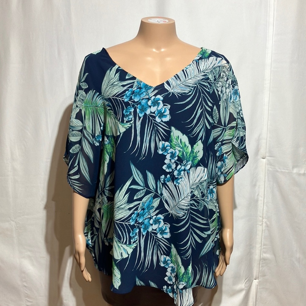 Quintessential Navy Blue Blouse